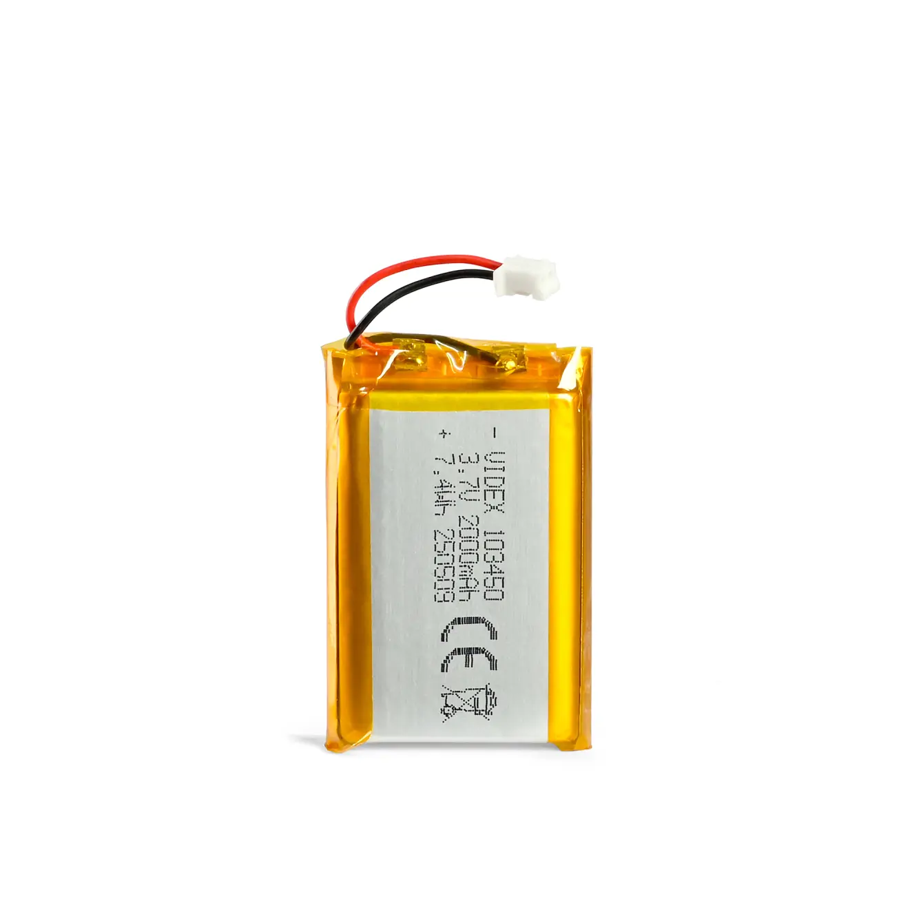 Акумулятор Li-pol Videx VLF-B103450-20 3.7V 2000mAh до ліхтарів VLF-H025С, VLF-H035С, VLF-H045Z, VLF-H147, VLF-H189), зображення 5 Акумулятор Li-pol Videx VLF-B103450-20 3.7V 2000mAh до ліхтарів VLF-H025С, VLF-H035С, VLF-H045Z, VLF-H147, VLF-H189), зображення 5