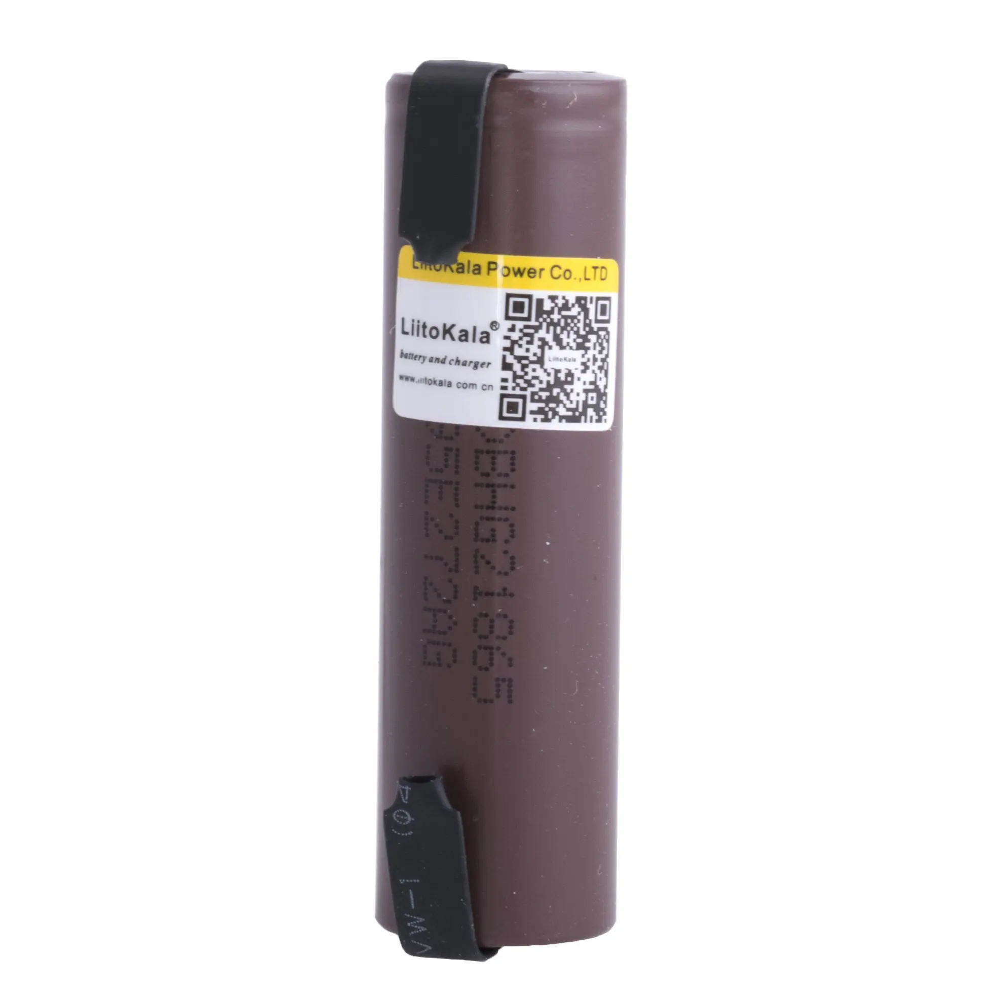 Акумулятор LiitoKala 18650-Lii-HG2-N Li-ion 3,7V 3000mAh, високострумовий 20A, з виводами від батарейки.com.ua