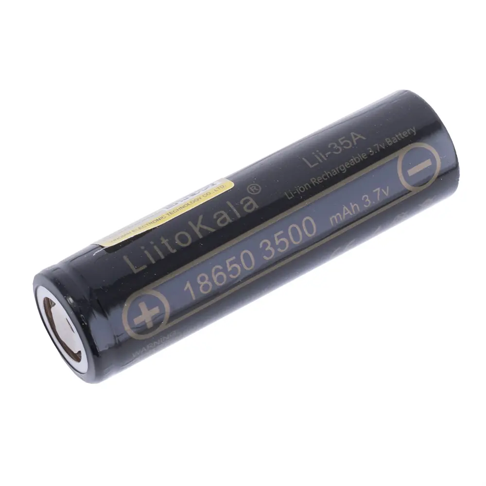 Акумулятор LiitoKala Li-ion 18650 3500mAh з захистом, Lii-35A-PCB), зображення 2