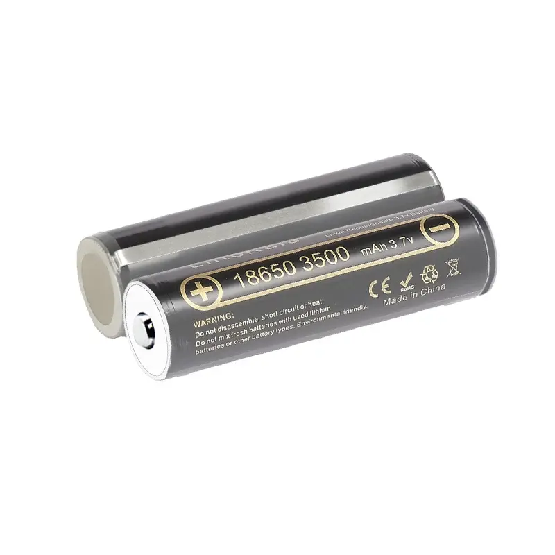 Акумулятор LiitoKala Li-ion 18650 3500mAh з захистом, Lii-35A-PCB), зображення 3