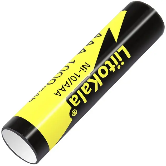 Акумулятор LiitoKala Ni-Mh HR03 AAA 1.2V 1000mAh, Ni-10), зображення 2