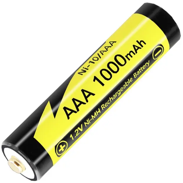 Акумулятор LiitoKala Ni-Mh HR03 AAA 1.2V 1000mAh, Ni-10), зображення 3