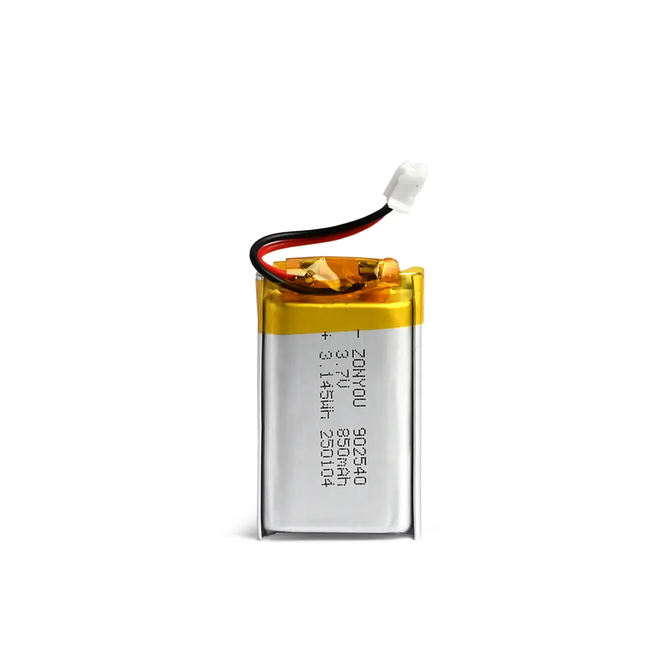 Акумулятор літієвий Videx Li-pol VLF-B902540-85 850mAh до ліхтарів VLF-H015 та VLF-H085 (40*25*9 mm)), зображення 5