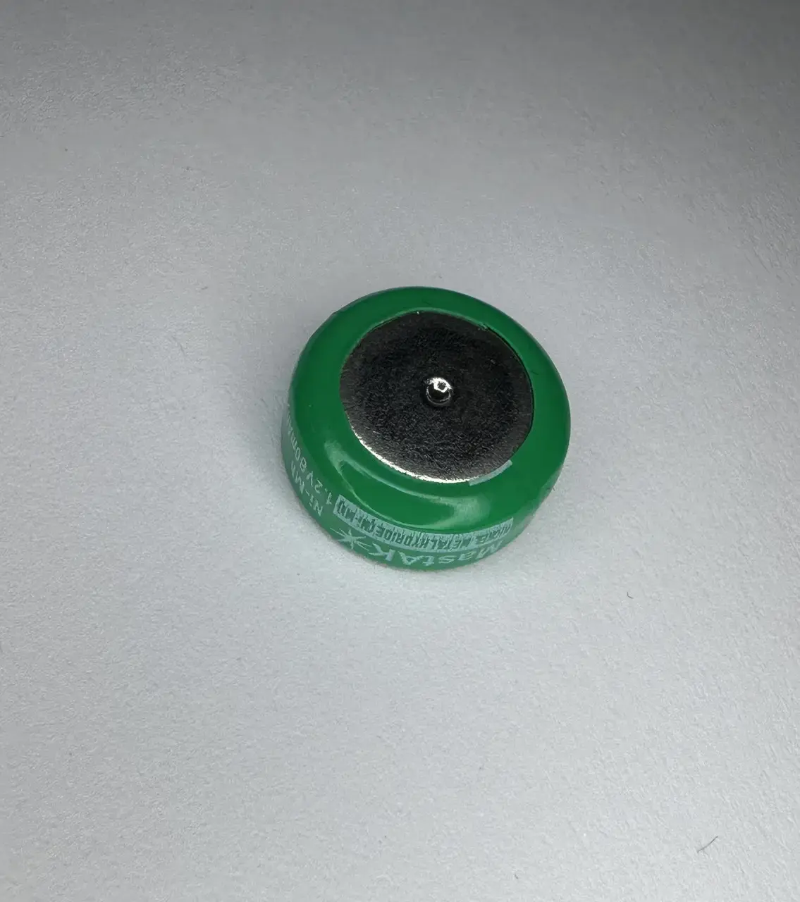 Акумулятор промисловий MastAK Ni-Mh 80H 1,2V 80mAh 15x6,5mm), зображення 3