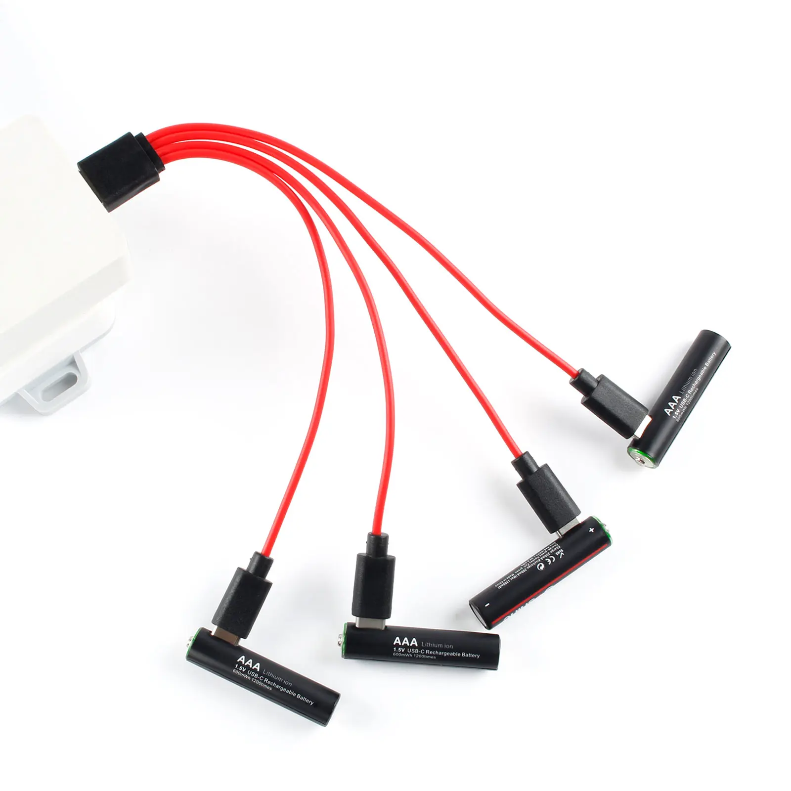 Акумулятор Soshine HR03 AAA-1.5-1100 1,5В 1100mWh Li-Ion, зарядка від Type-C), зображення 6