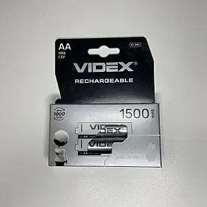 Акумулятор VIDEX Ni-Mh AA HR06 1500 mAh 2bl), зображення 4