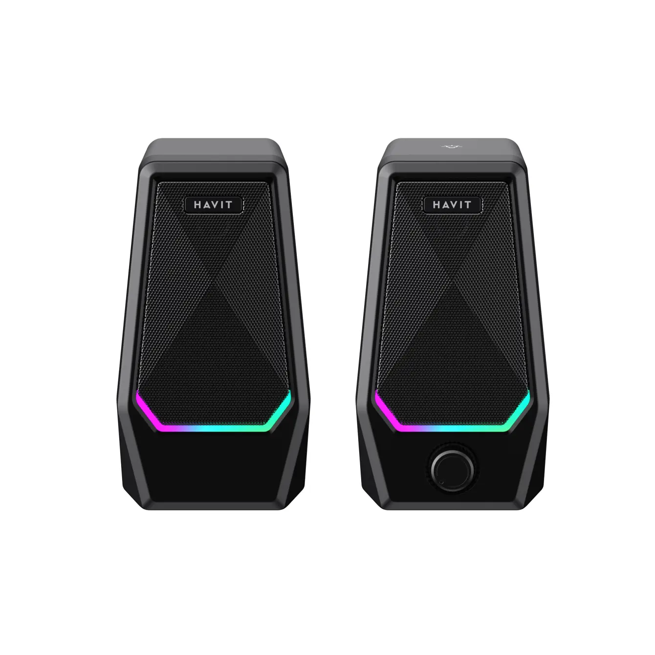 Акустичні колонки HAVIT SK768 USB 10W RGB Black), зображення 4