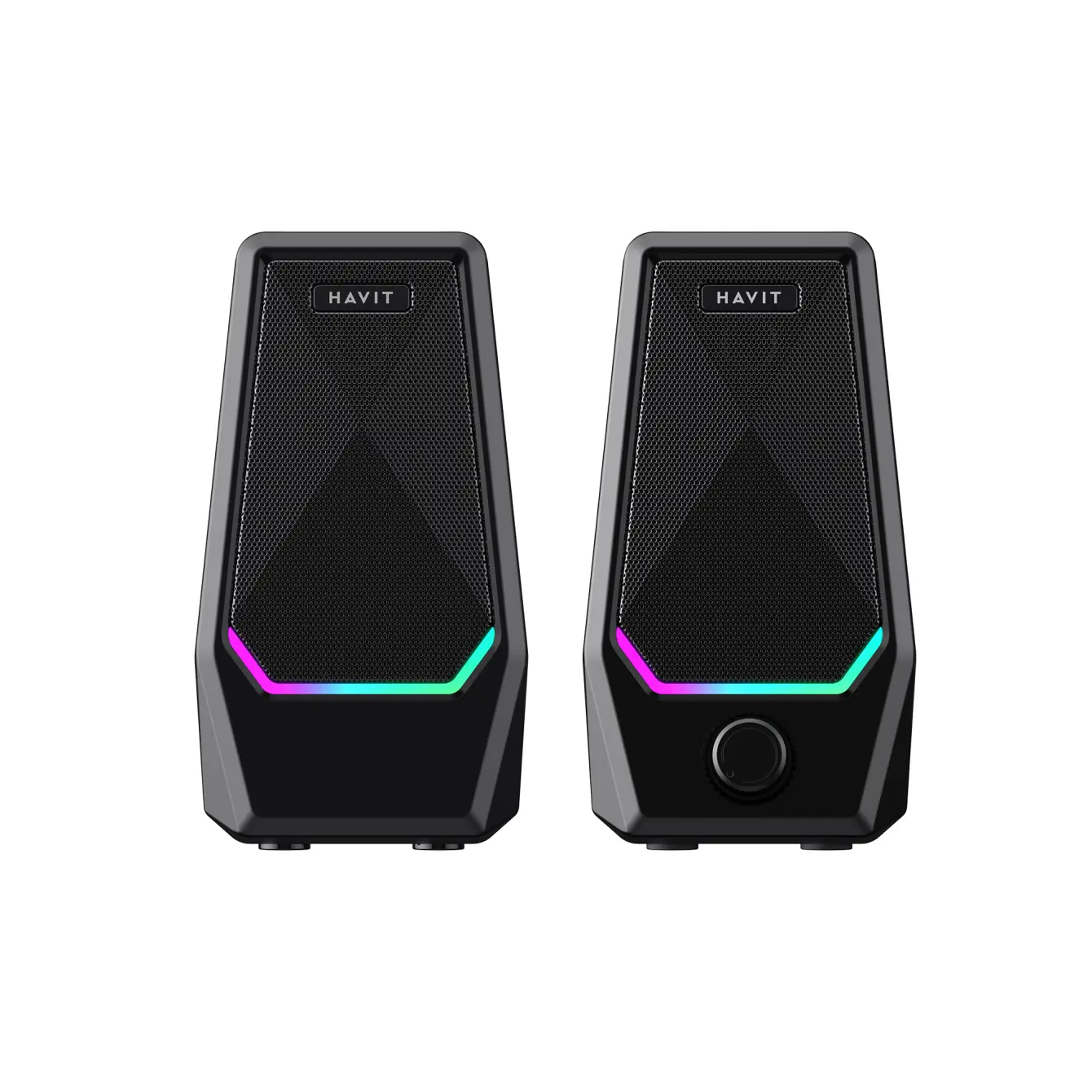 Акустичні колонки HAVIT SK768 USB 10W RGB Black), зображення 5