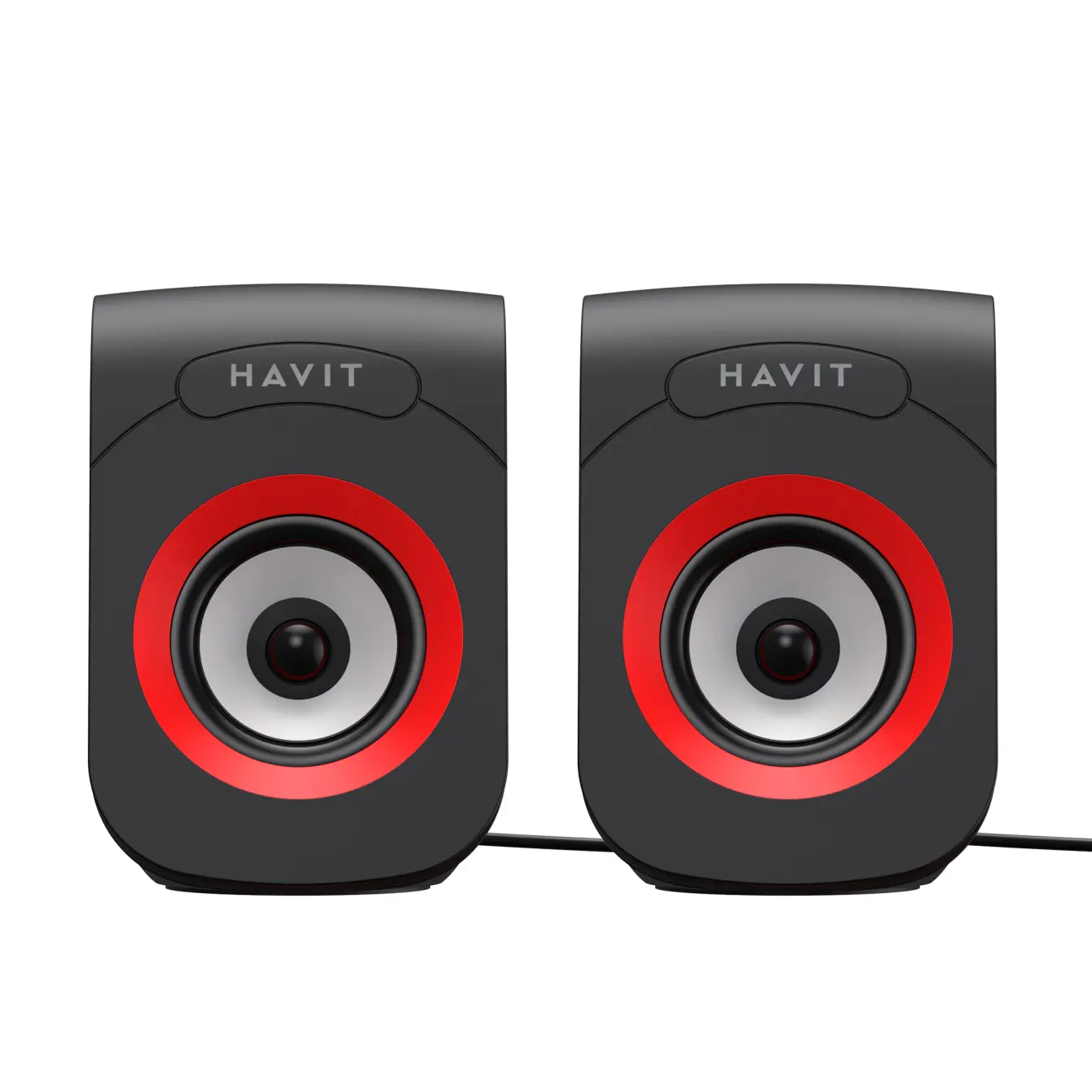 Акустичні колонки HAVIT HV-SK599 USB Black/Red ), зображення 3