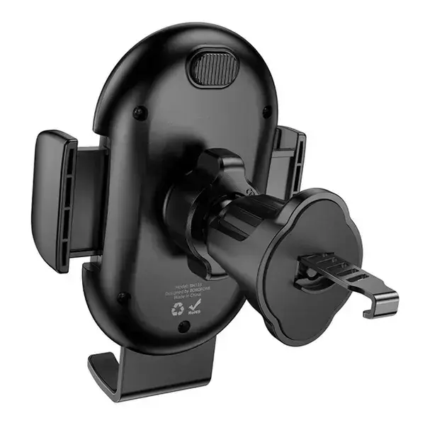 Автотримач BOROFONE BH133 в решітку, з автозахопленням, чорний), зображення 4