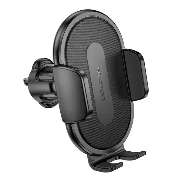 Автотримач BOROFONE BH133 в решітку, з автозахопленням, чорний), зображення 6
