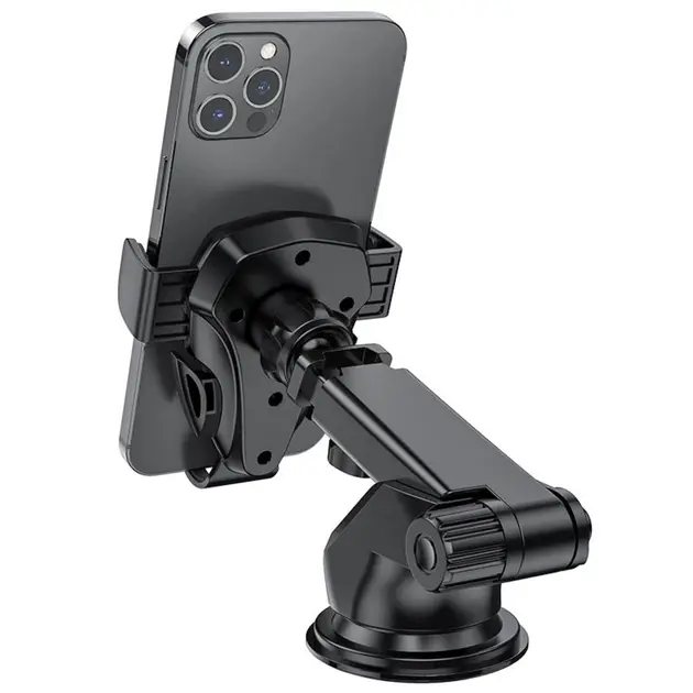 Автотримач BOROFONE BH38 Magic center console Black), зображення 3