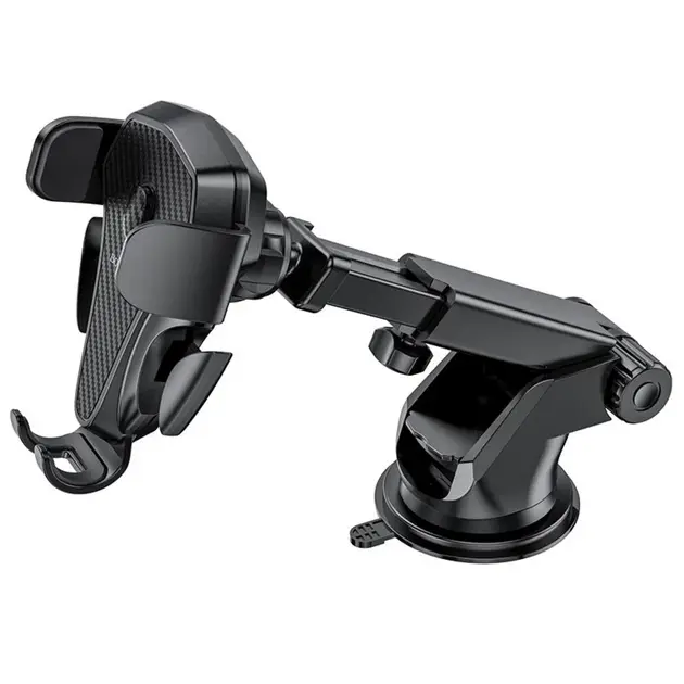 Автотримач BOROFONE BH38 Magic center console Black), зображення 4