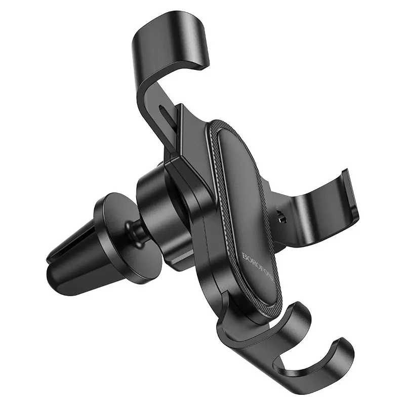 Автотримач BOROFONE BH74, в решітку, з автозахопленням, чорний), зображення 6