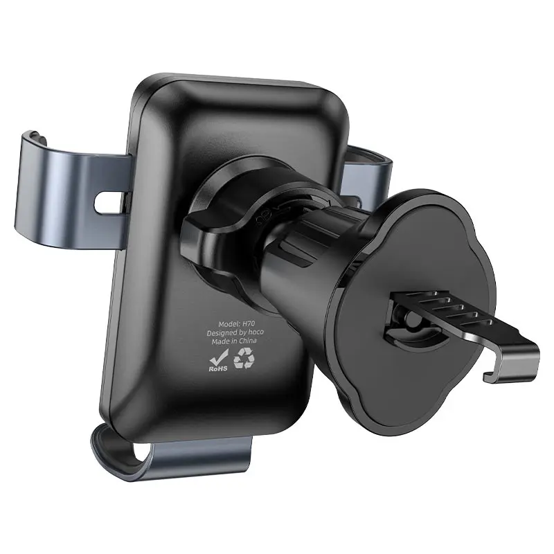 Автотримач HOCO H70 Gamble gravity з автозахопленням, чорний), зображення 6