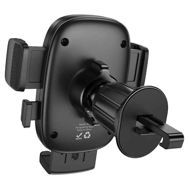 Автотримач HOCO H75 Crown металічний сірий), зображення 3