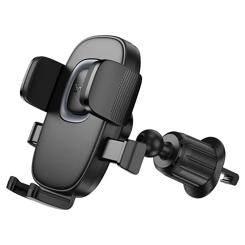 Автотримач HOCO H75 Crown металічний сірий), зображення 4