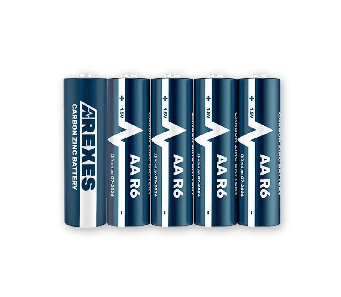 Батарейка Arexes Zinc Carbon R06 AA 2sh 
