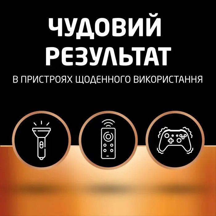 Батарейка DURACELL 9V MN1604 KPN 1BL), зображення 6 Батарейка DURACELL 9V MN1604 KPN 1BL), зображення 6