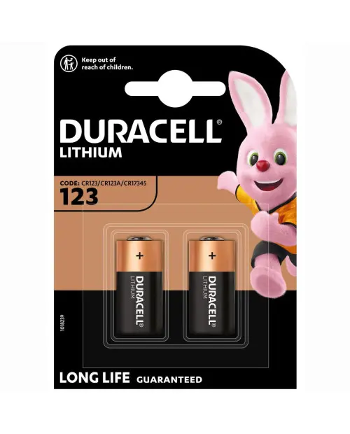 Батарейка DURACELL DL 123 2 шт.), зображення 3 Батарейка DURACELL DL 123 2 шт.), зображення 3