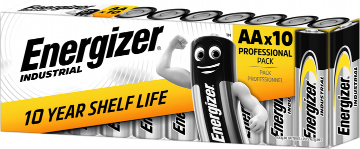 Батарейка ENERGIZER АА LR06 Industrial 1x10шт від батарейки.com.ua