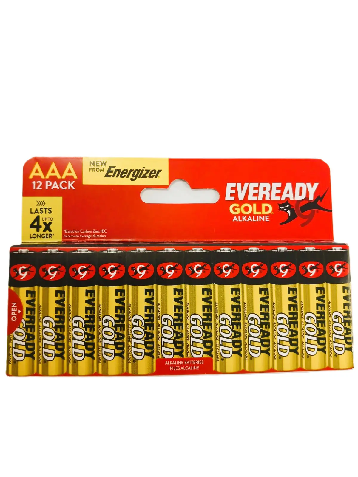 Батарейка ENERGIZER EVEREADY GOLD LR03 Heavy Duty 12BL від батарейки.com.ua