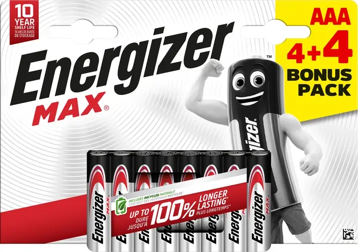 Батарейка ENERGIZER LR06 АА Max 8BL від батарейки.com.ua
