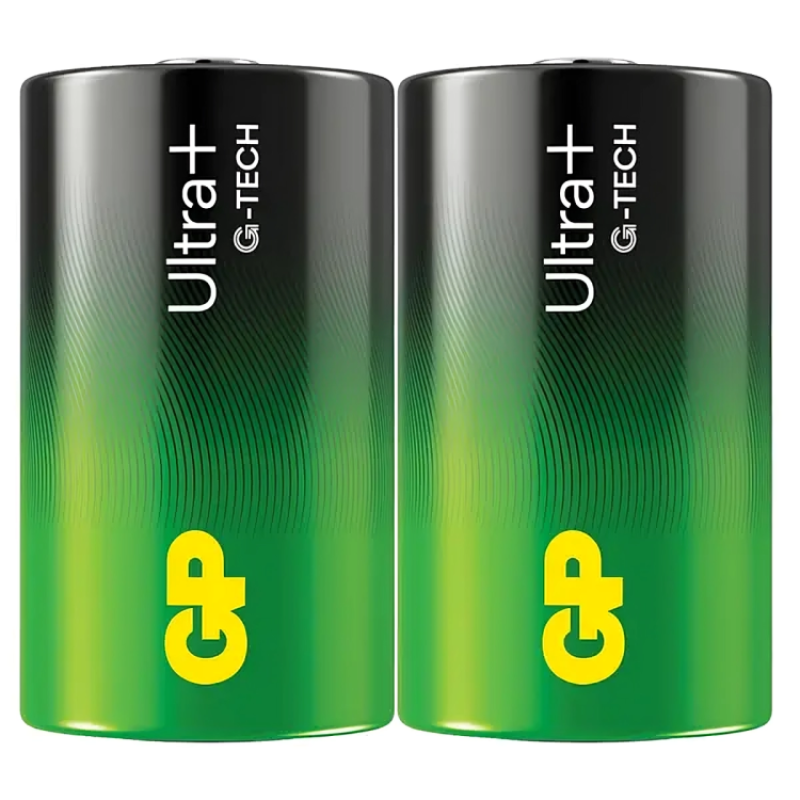 Батарейка GP LR-20 D Ultra plus 2s 