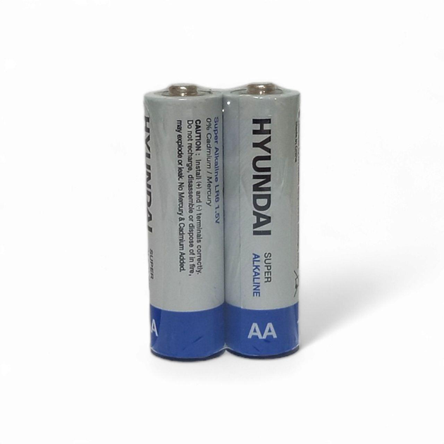Батарейка HYUNDAI LR06 AA Maximum power 2шт shrink), зображення 3