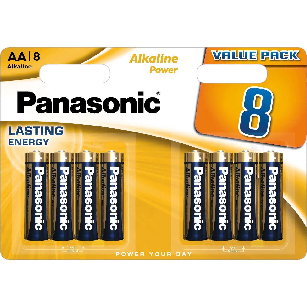 Батарейка PANASONIC LR06 Alkaline Power 8 шт від батарейки.com.ua