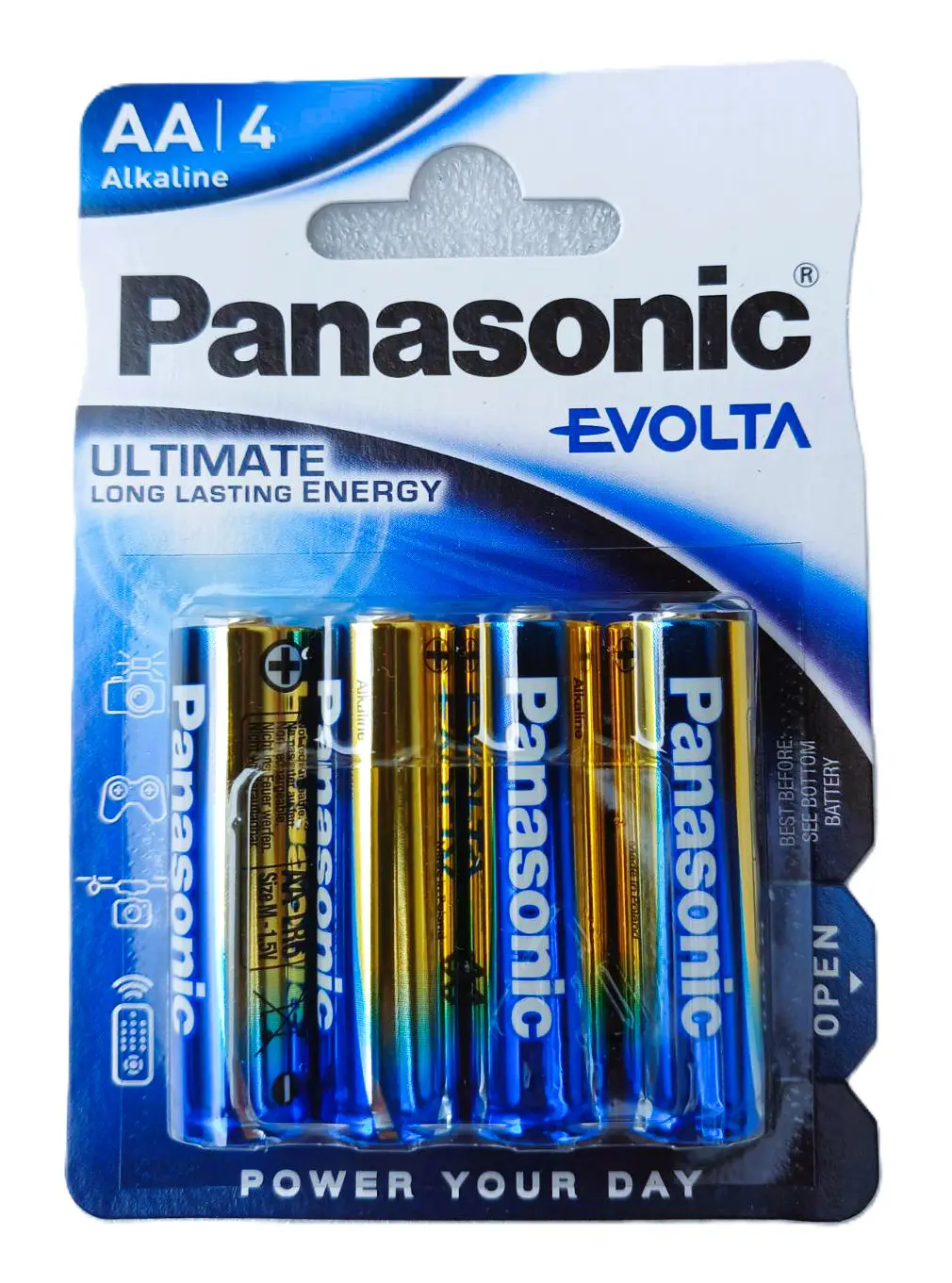 Батарейка PANASONIC LR06 Evolta 4BL від батарейки.com.ua