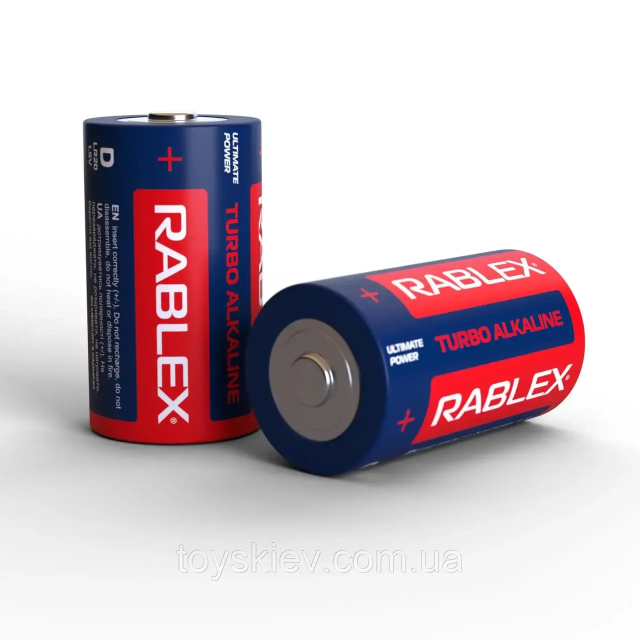Батарейка Rablex D LR20 Turbo Alkaline 2bl ), зображення 3