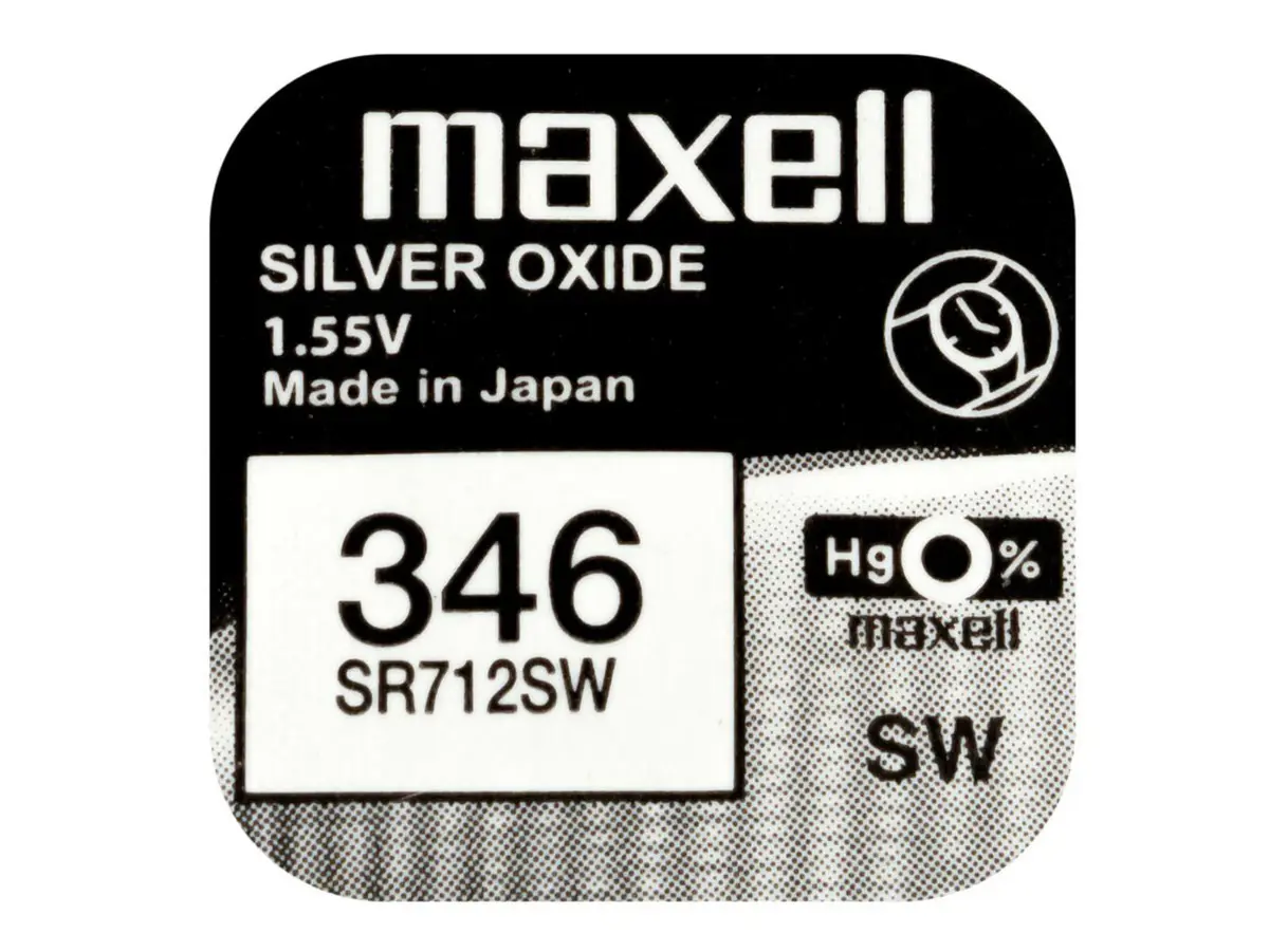 Батарейка в годинник MAXELL SR712SW B1 (346) 1х10 від батарейки.com.ua