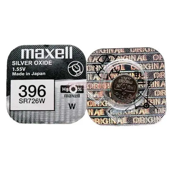 Батарейка в годинник MAXELL SR726SW 396 B1 NEW EUROPE), зображення 2