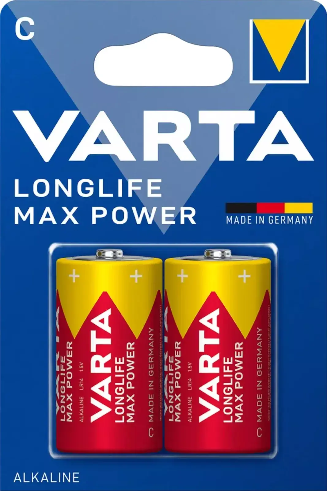 Батарейка VARTA LONGLIFE Max-Power LR14  4714 1x2 BL від батарейки.com.ua