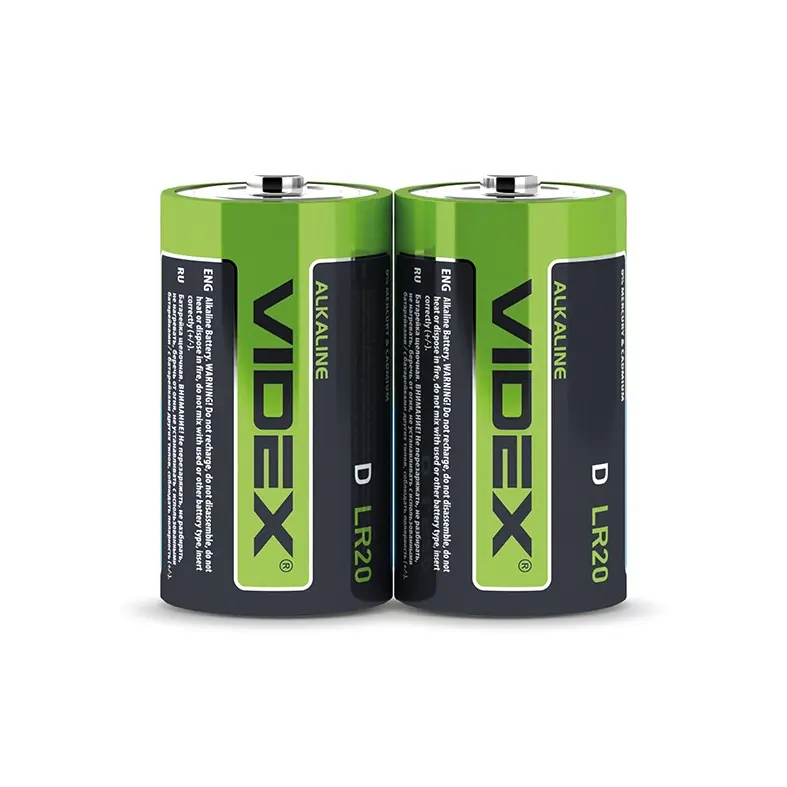 Батарейка Videx LR20 2шт shrink), зображення 4 Батарейка Videx LR20 2шт shrink), зображення 4