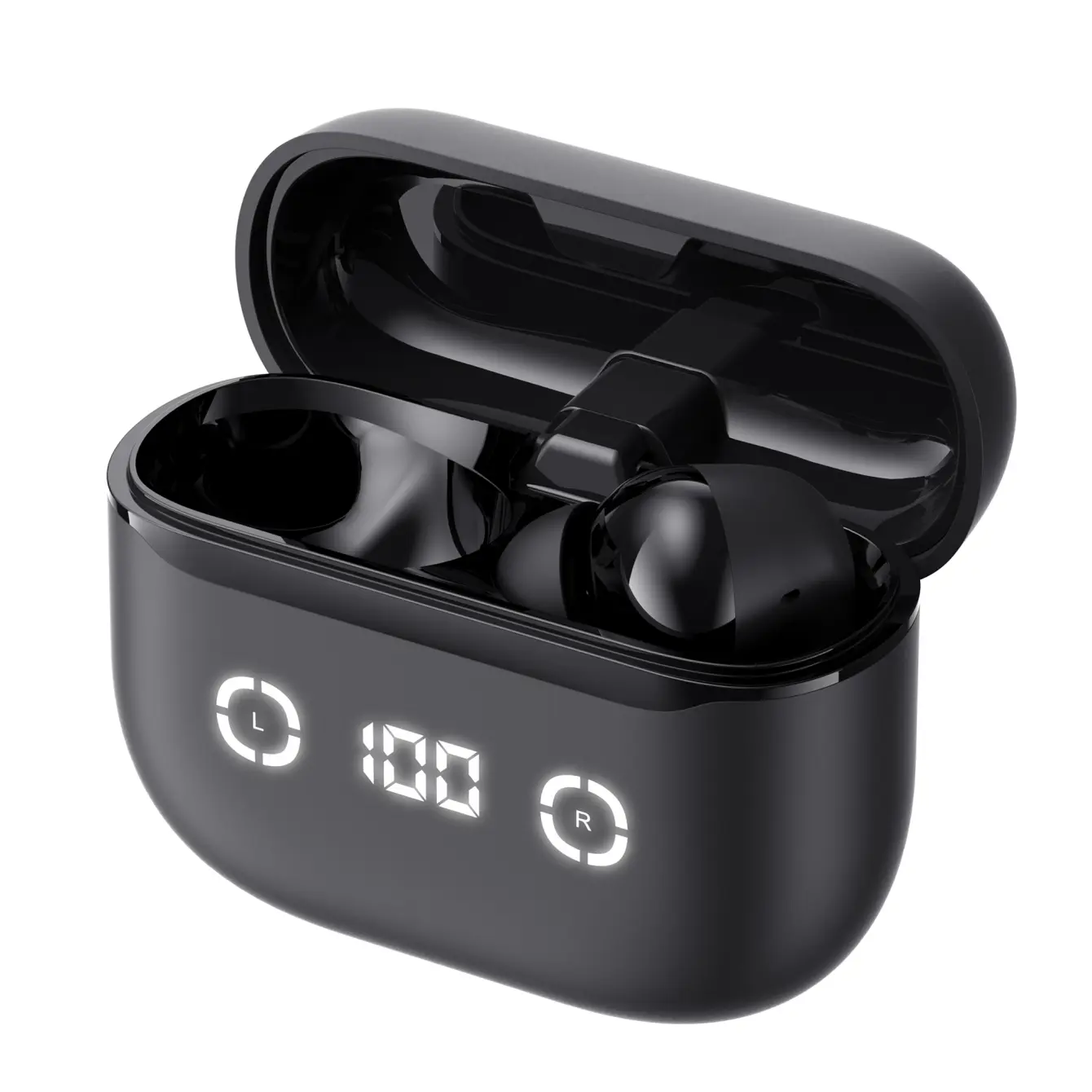 Бездротові навушники HAVIT TW984 LIFE NC01T ANC TWS Black), зображення 4