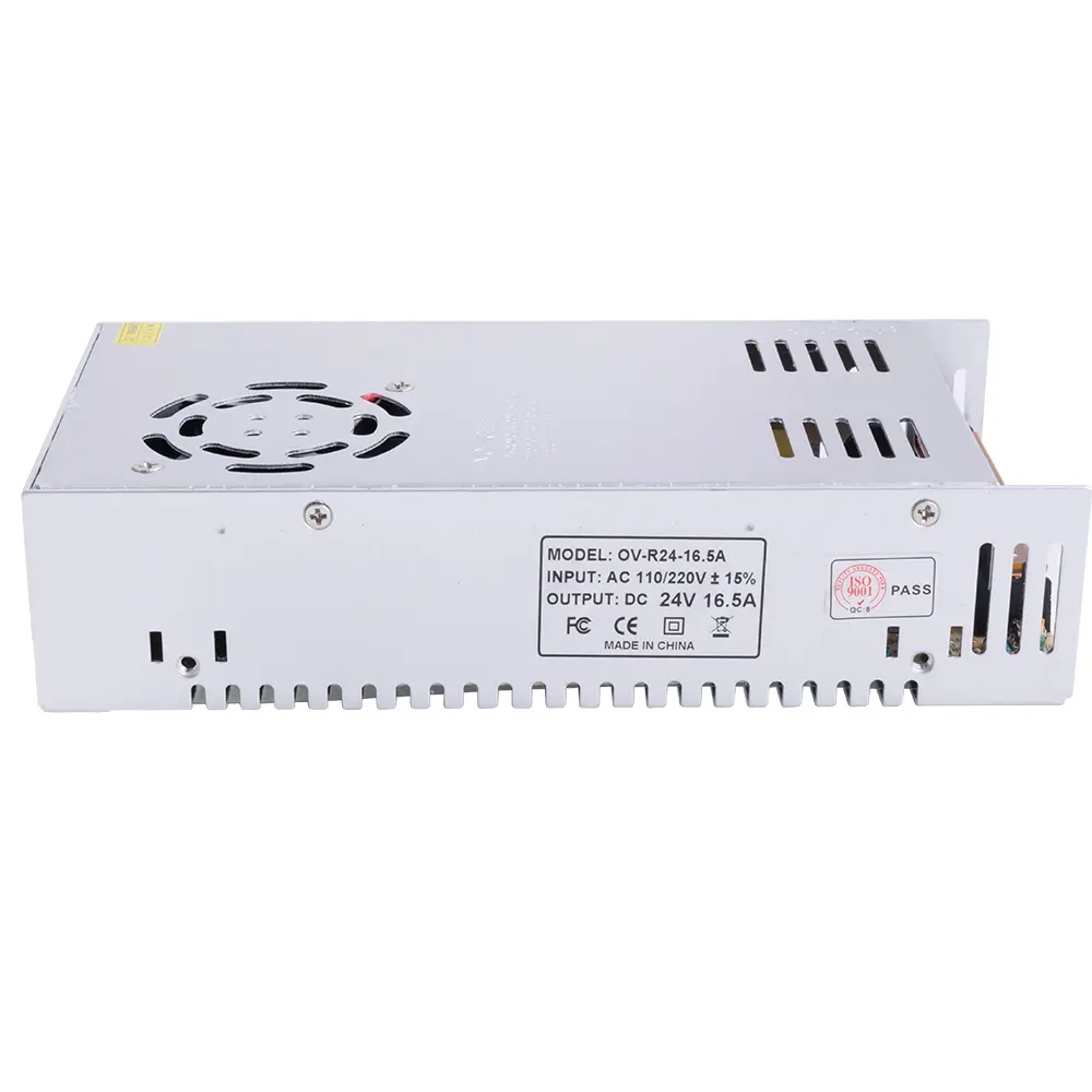 Блок живлення OV-R24-16.5A 24V 16,5A 400Вт не герметичный IP20, 215x115x50 mm), зображення 2