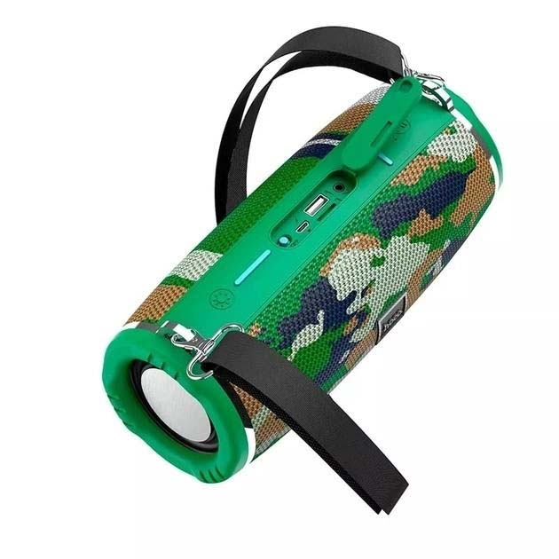 Портативна колонка HOCO HC12 Sports BT Зелений камуфляж (акумулятор 1200 mAh, IPX4)), зображення 4