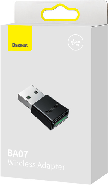 Bluetooth адаптер USB Baseus BA07 Wireless Adapter чорний ZJBA010001), зображення 4