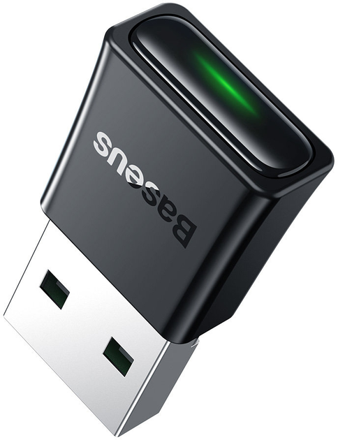 Bluetooth адаптер USB Baseus BA07 Wireless Adapter чорний ZJBA010001 від батарейки.com.ua
