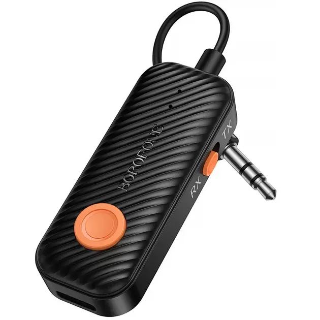 Bluetooth аудіо ресивер BOROFONE BC62 Walker AUX BT audio receiver/transmitter), зображення 5