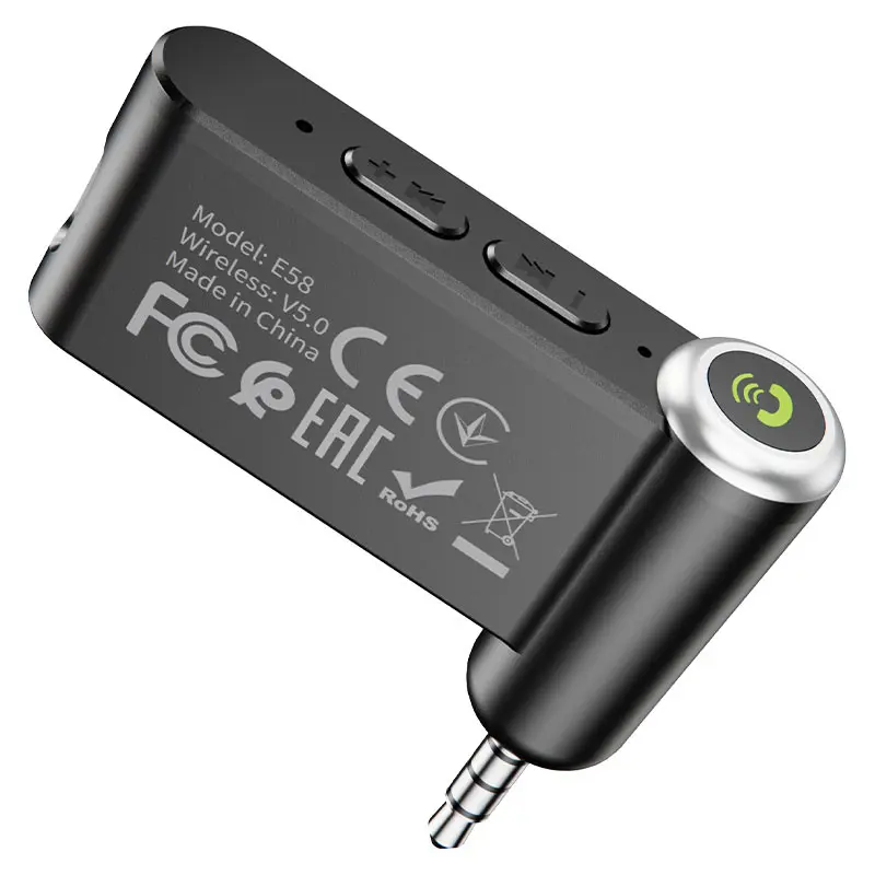 bluetooth аудіо приймач Hoco E58 (вбудований АКБ)), зображення 8