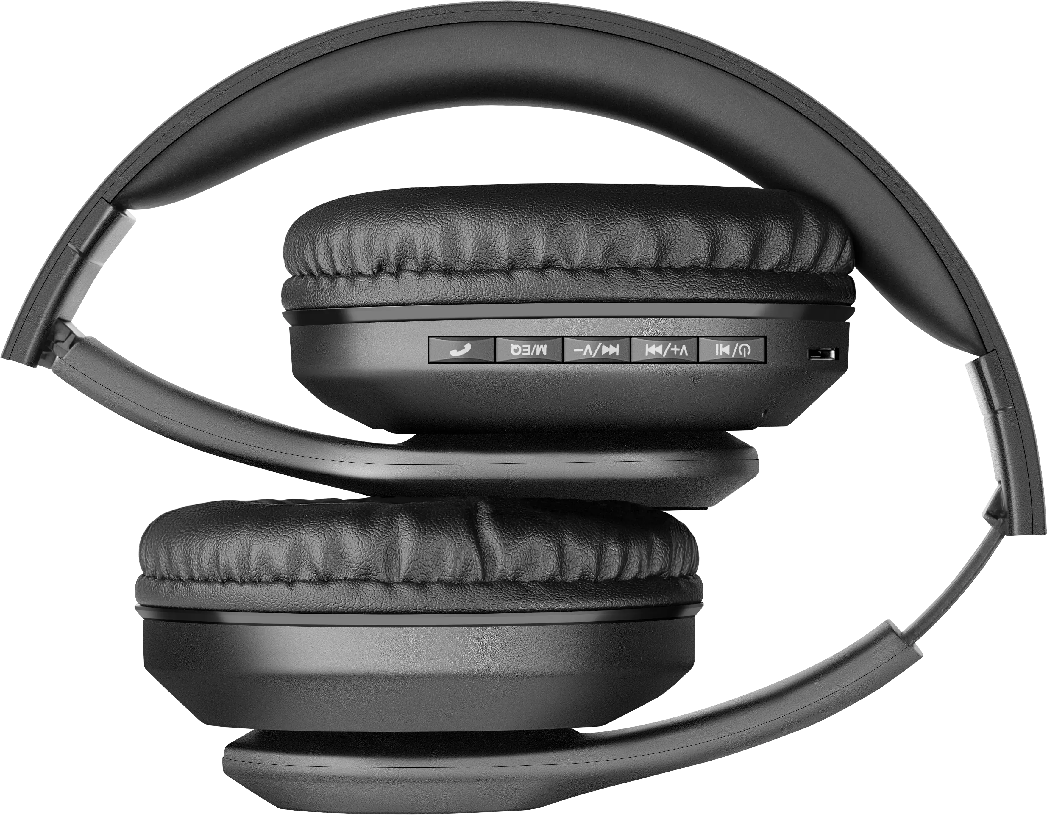 Bluetooth гарнітура DEFENDER FreeMotion B552 BT5.4 MicroSD, AUX jack, Type-C 200 мАг чорна), зображення 8