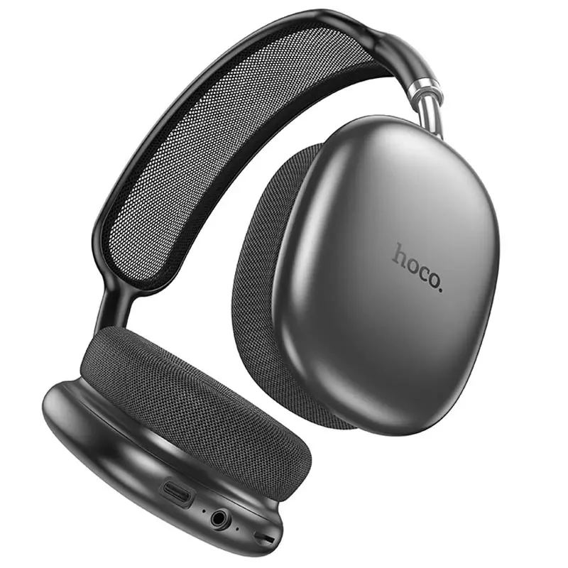 Bluetooth гарнітура Hoco W55 Pleasing BT5.4 90hours Deep Space Gray), зображення 3