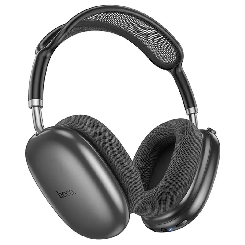 Bluetooth гарнітура Hoco W55 Pleasing BT5.4 90hours Deep Space Gray від батарейки.com.ua