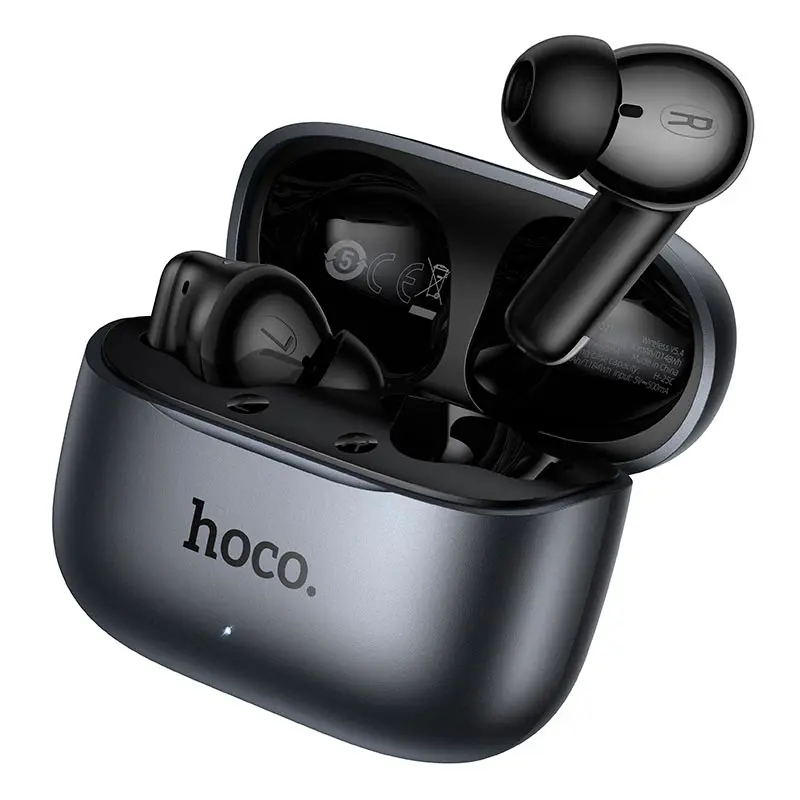 Bluetooth навушники HOCO EQ27 TWS Fun ANC+ENC APP metal gray), зображення 8