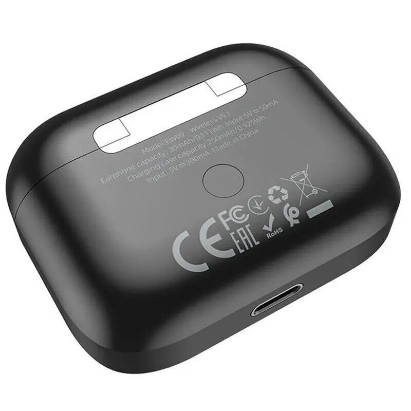 bluetooth навушники HOCO EW09 TWS BT5.1 сенсорні black), зображення 8