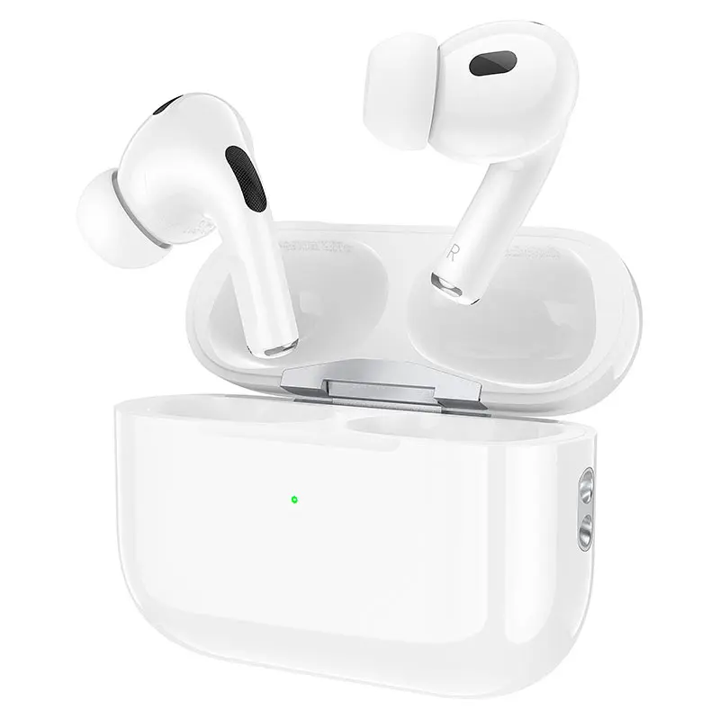 Bluetooth навушники HOCO EW90 TWS, AirDots бездротове шумопоглинання ANC+ENC білі від батарейки.com.ua
