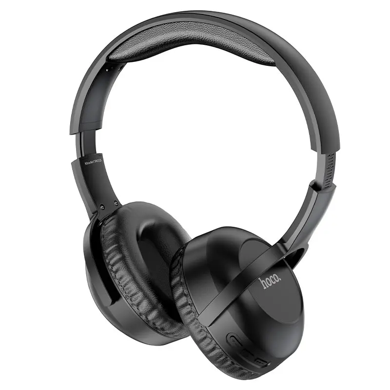 Bluetooth Навушники Hoco W33 TWS, BT5.0, AUX, до 10 годин, Чорні (W33 Art sount, wireless and wired headphones, 250mAh battery for 10 hours of music and calls, 200 hours standby, support BT and AUX mode 1. BT v5.0. Chip: JL AC6956A. 2. Battery capacity: 250mAh, charging for about 2 hours. 3. Talk / music time: 10 hours. Standby 200 hours. 4. Sizes: 195*170*85mm. Weight: 178g. 5. Support BT, AUX mode.) від батарейки.com.ua